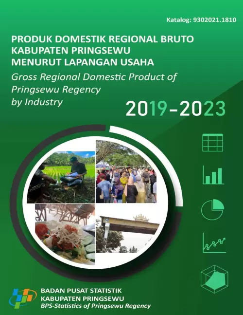 Produk Domestik Regional Bruto Kabupaten Pringsewu Menurut Lapangan Usaha 2019-2023 