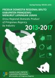 Gross Regional Domestic Product Of Pringsewu Regency By Industrial Origin 2013-2017