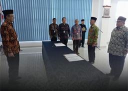 Inauguration of the Head of Pringsewu Regency BPS