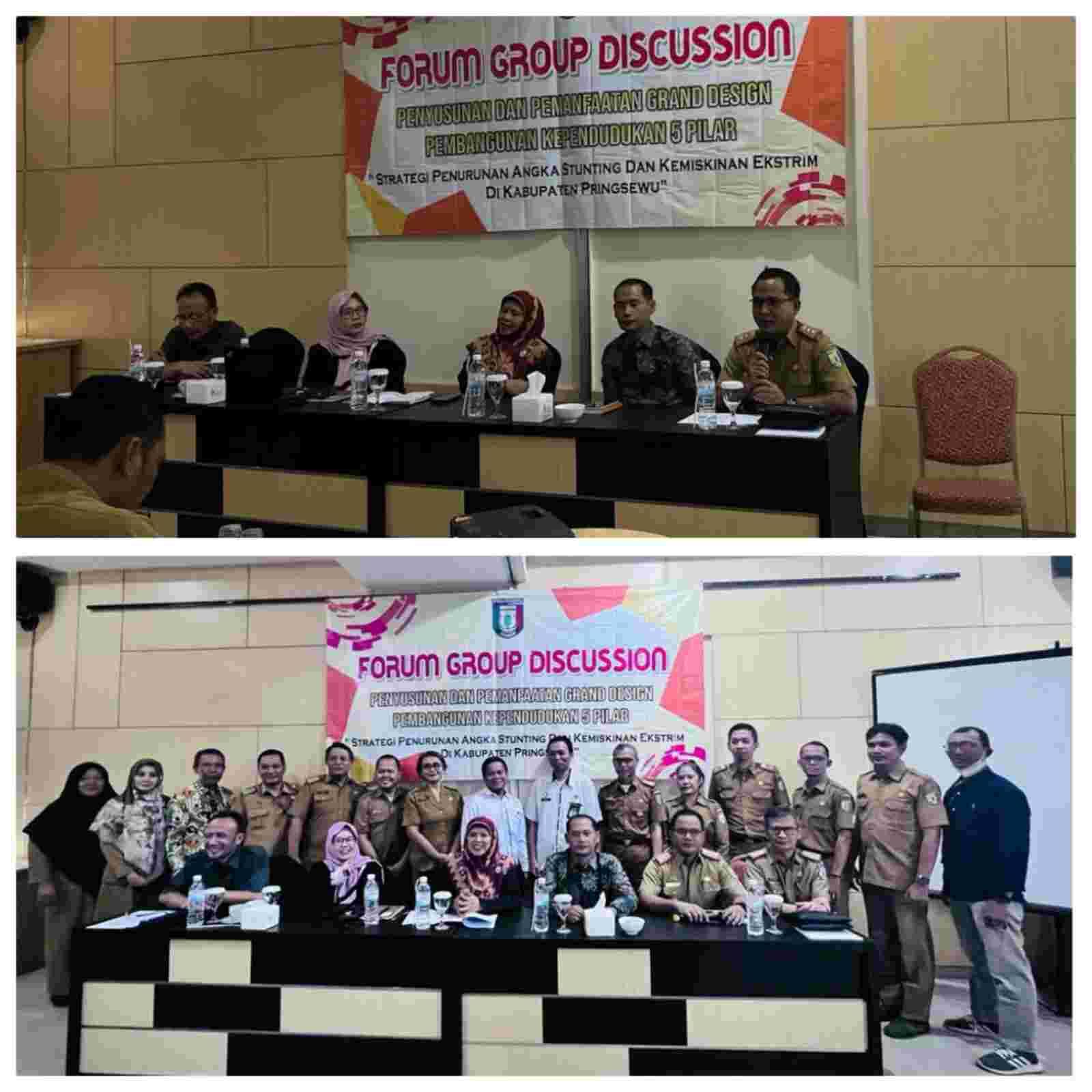 FGD Grand Design Population Development of Pringsewu Regency